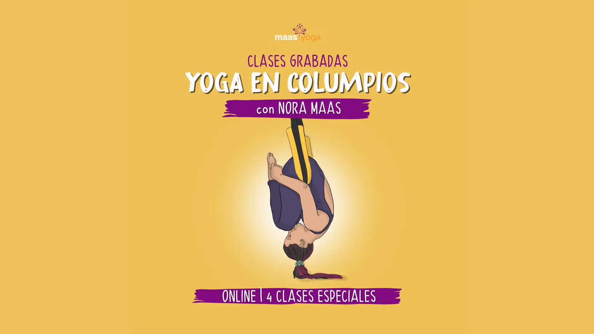 Clases Grabadas de Yoga en Columpio